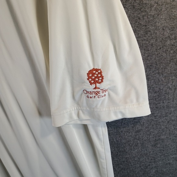 Lot of 2 FootJoy Golfing Polo Mens L Geometric Logo Striped Athlectic Breathable - Picture 9 of 15